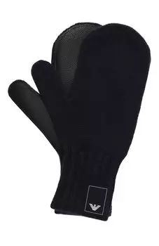 Кашемировые варежки Emporio Armani