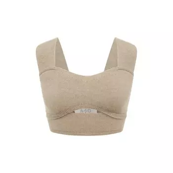 Кашемировый бра-топ AND the brand