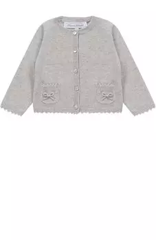 Кашемировый кардиган с карманами и бантами Tartine Et Chocolat