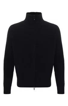 Кашемировый кардиган с меховой отделкой Loro Piana