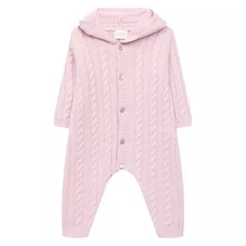 Кашемировый комбинезон с капюшоном La Perla