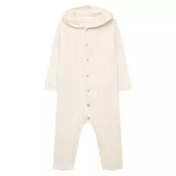 Кашемировый комбинезон с капюшоном La Perla