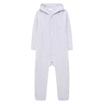 Кашемировый комбинезон с капюшоном La Perla