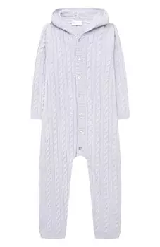 Кашемировый комбинезон с капюшоном La Perla