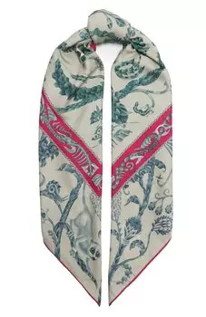 Кашемировый платок Lemur in Grey KIRILL OVCHINNIKOV