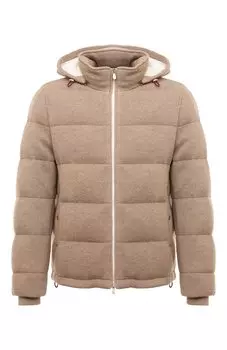 Кашемировый пуховик Brunello Cucinelli