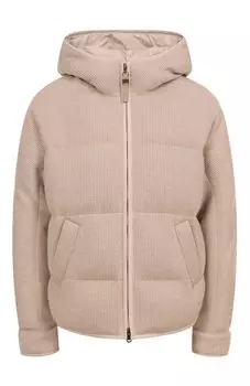 Кашемировый пуховик Brunello Cucinelli