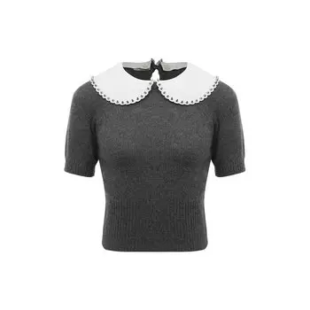 Кашемировый пуловер Miu Miu