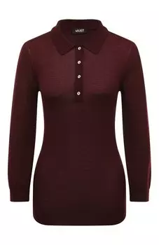 Кашемировый пуловер-поло MUST