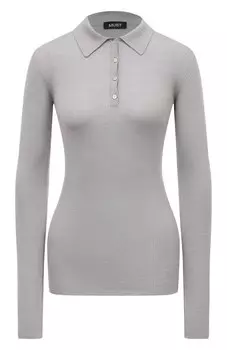 Кашемировый пуловер-поло MUST