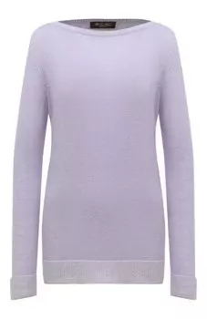 Кашемировый пуловер с вырезом-лодочка Loro Piana