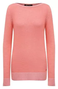 Кашемировый пуловер с вырезом-лодочка Loro Piana