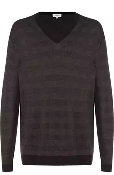 Кашемировый пуловер в клетку Brioni