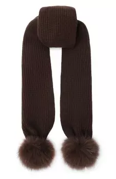 Кашемировый шарф Yves Salomon Enfant