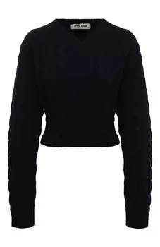 Кашемировый свитер Miu Miu