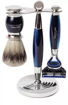 Кисть для бритья и станок с лезвием Fusion Truefitt and Hill