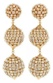 Клипсы Saint Laurent