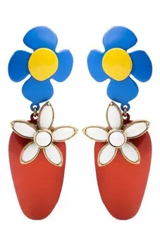 Клипсы Saint Laurent