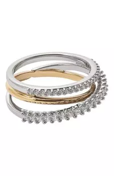 Кольцо Hyperbola Swarovski