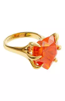 Кольцо Сердце в когтях Dzhanelli