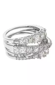 Кольцо Twist Wrap Swarovski