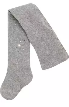 Колготки из хлопка с жемчужинами La Perla