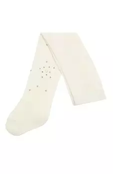 Колготки из хлопка с жемчужинами La Perla