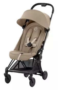 Коляска прогулочная Coya Matt Black Cozy Beige Cybex
