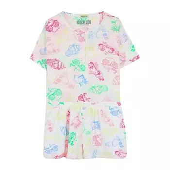 Комбинезон из полиэстера с принтом Kenzo