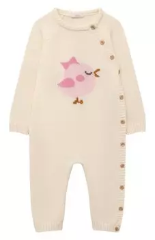 Комбинезон из шерсти и кашемира Baby T