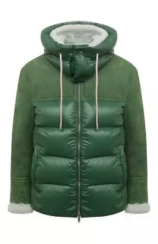 Комбинированная дубленка DRM