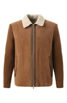 Комбинированная дубленка MVST