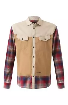 Комбинированная рубашка Dsquared2