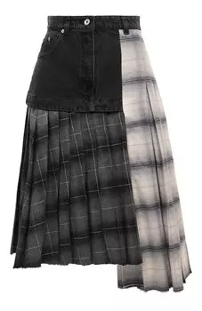 Комбинированная юбка Red September