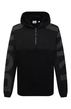 Комбинированное худи Burberry