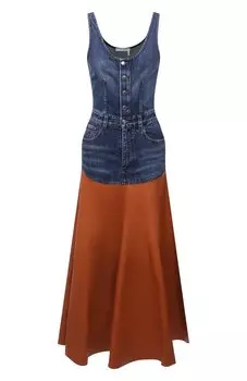 Комбинированное платье Chlo