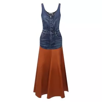 Комбинированное платье Chlo