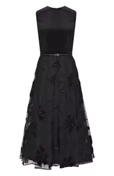 Комбинированное платье Elie Saab