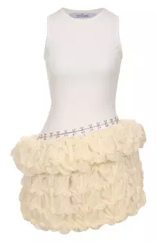 Комбинированное платье Rokh