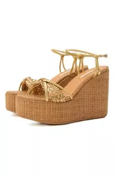 Комбинированные босоножки Marbella Lux Casadei