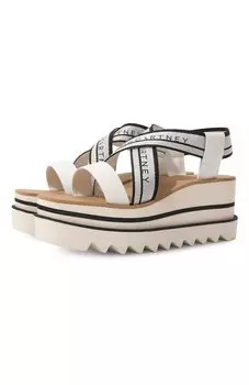 Комбинированные босоножки Sneak-Elyse Stella McCartney