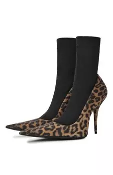 Комбинированные ботильоны Avenue Sock 110 Balenciaga