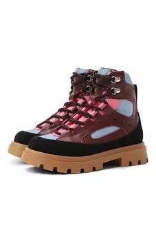 Комбинированные ботинки Marni