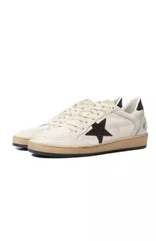 Комбинированные кеды Ball Star Golden Goose Deluxe Brand