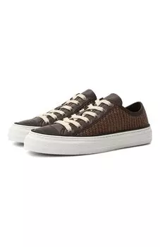 Комбинированные кеды Brunello Cucinelli