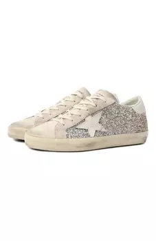 Комбинированные кеды Super Star Golden Goose Deluxe Brand