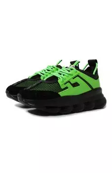 Комбинированные кроссовки Chain Reaction Versace