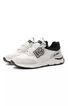 Комбинированные кроссовки DG Running Dolce & Gabbana