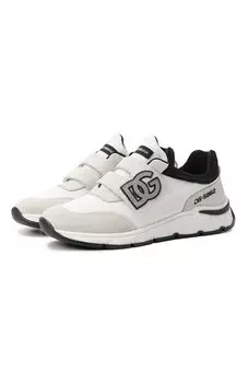 Комбинированные кроссовки DG Running Dolce & Gabbana