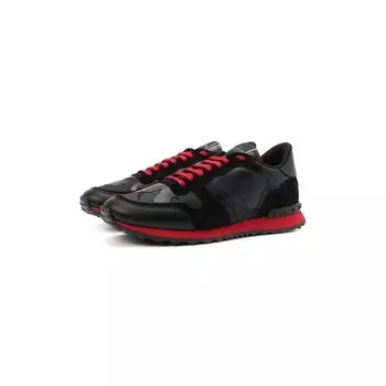 Комбинированные кроссовки Rockrunner Valentino